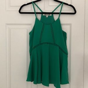 Francesca’s Collections Kelly Green Swing Tank